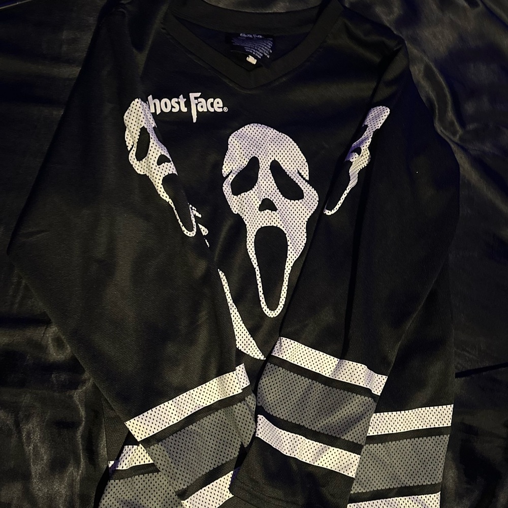 Spirit Halloween Ghost Face Jersey